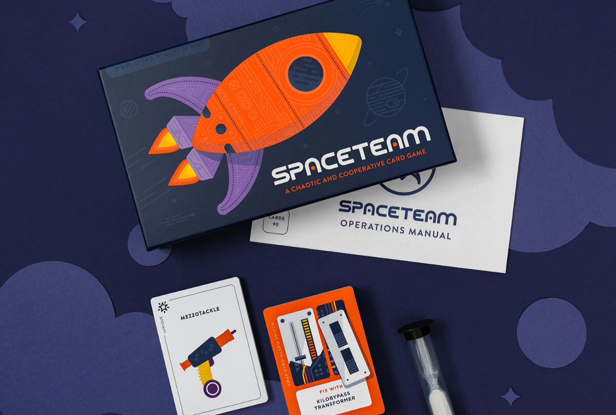 Spaceteam Game Spaceteam: A Chaotic & Cooperative Card Game